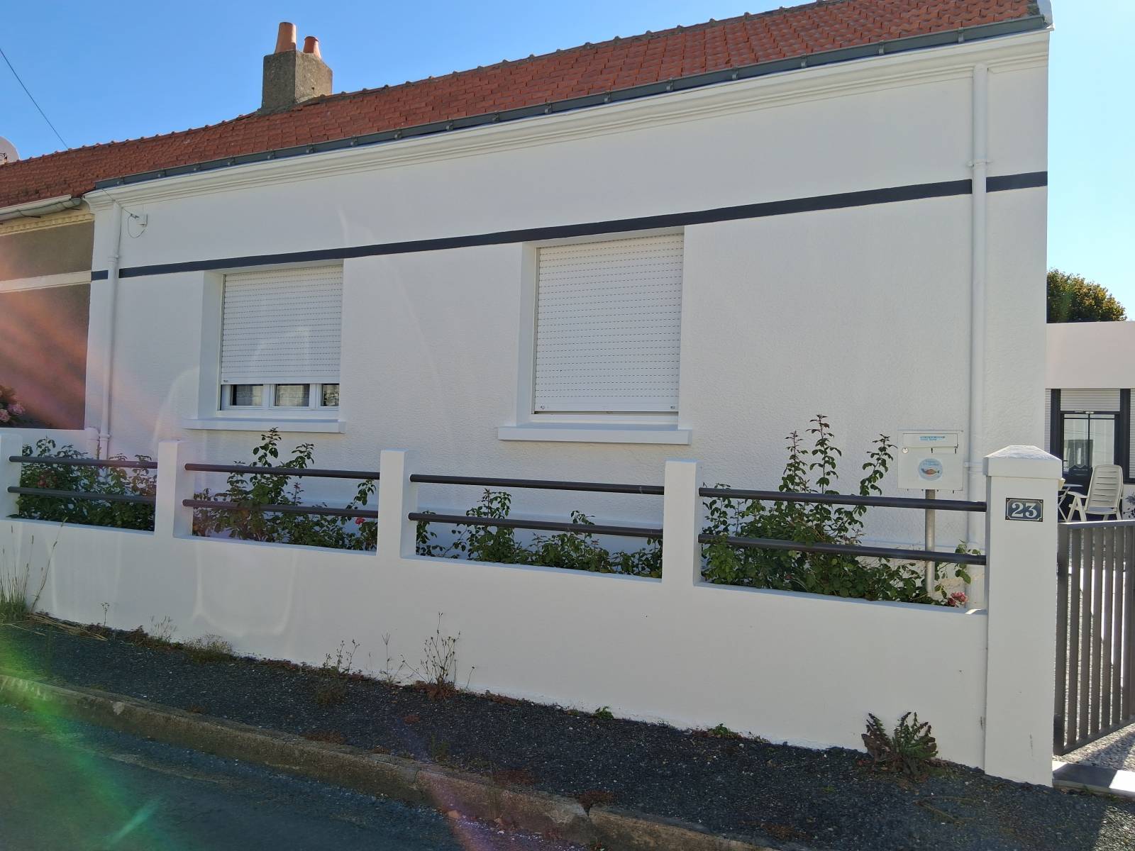 Ravalement apres peinture  Saint Gilles Croix de Vie 